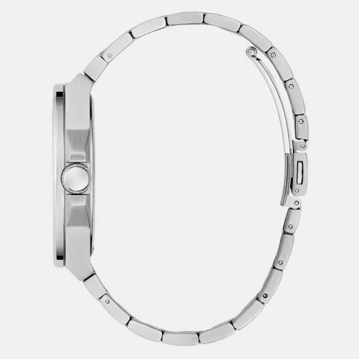 Guess Stainless Steel Round watch