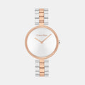 Calvin Klein Round Silver White Analog watch