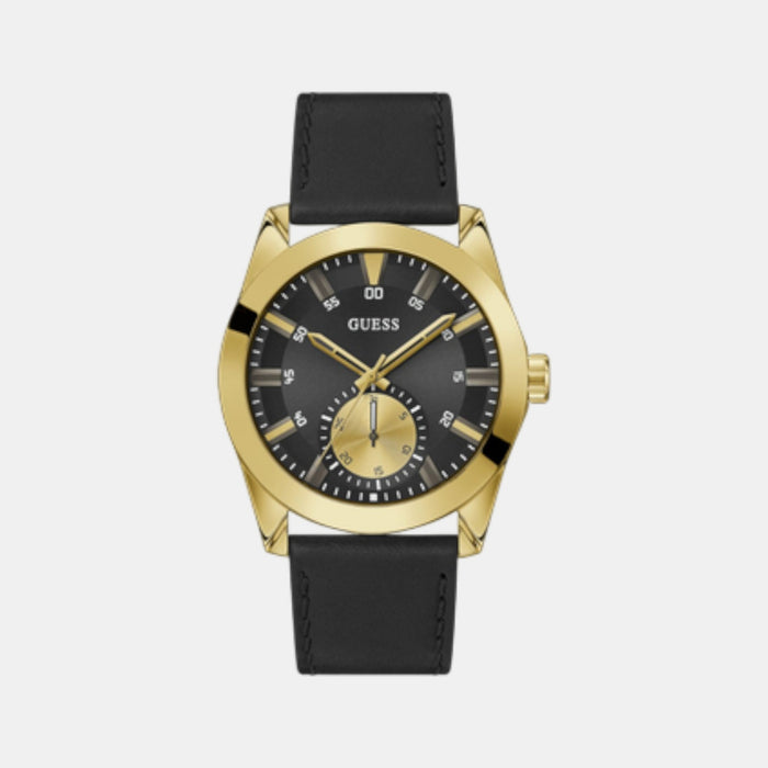Greyson Men Quartz Black Dial Analog Leather Watch GW0793G2
