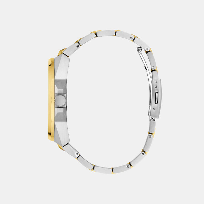 Guess Stainless Steel Round watch