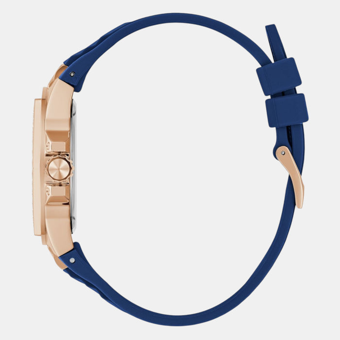 Guess Stainless Steel Round watch