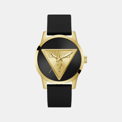 Guess Round Black Analog watch
