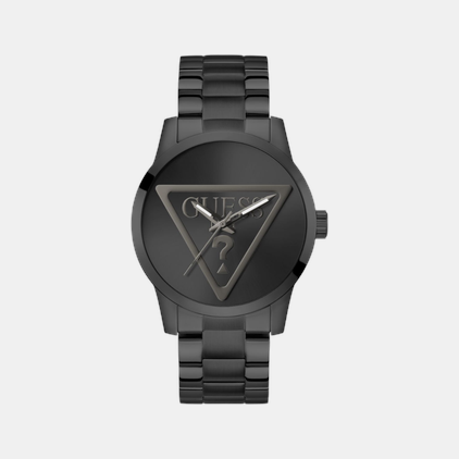 Guess Round Black Analog watch