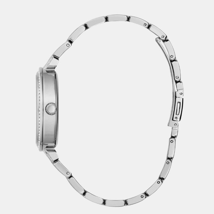 Gt Lily Women Quartz Silver Dial Analog Stainless Steel Watch Gw0528L1