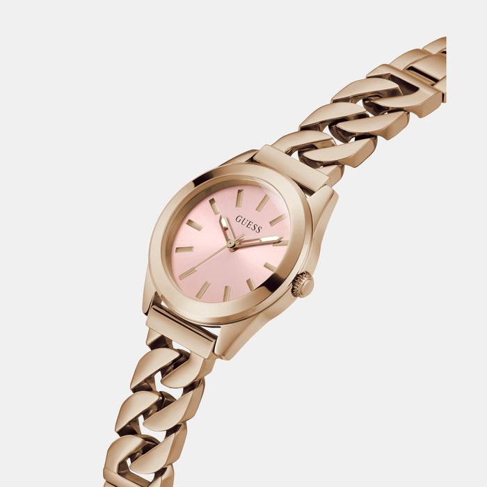 Guess Women Round Pink watch