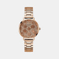 Gt Sugarplum Women Quartz Rose Gold Dial Analog Stainless Steel Watch Gw0670L4