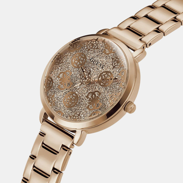 Gt Sugarplum Women Quartz Rose Gold Dial Analog Stainless Steel Watch Gw0670L4