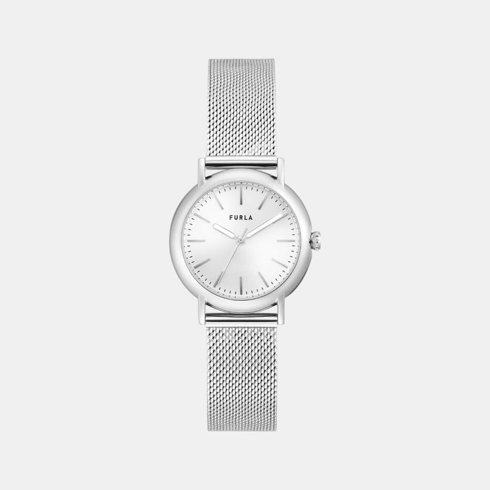 Heritage Women Quartz Silver Dial Analog Stainless Steel Watch WW00024004L1