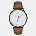 Boss Round White Analog watch