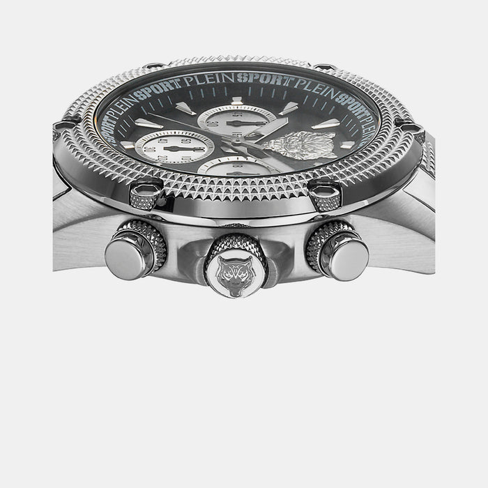 Plein Sports Men Round Black watch