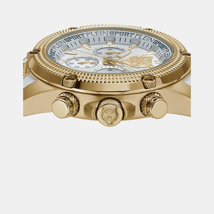 Plein Sports Unisex Round White watch