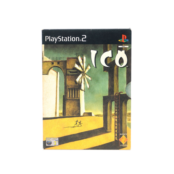 ICO Spiel für PS2 - Produktfoto UK-Version Vorderseite
