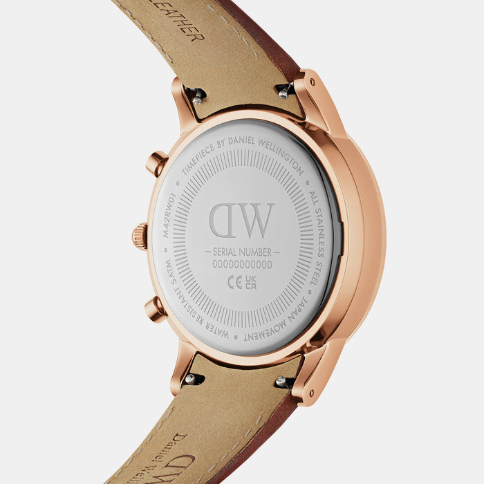 Daniel Wellington Men Round Blue watch