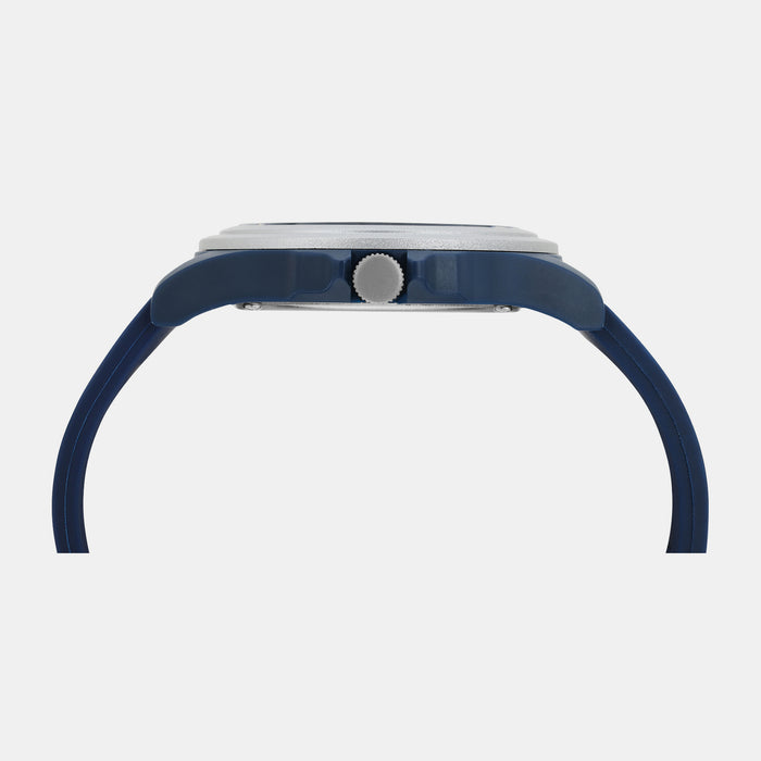 UCB Men Round White watch