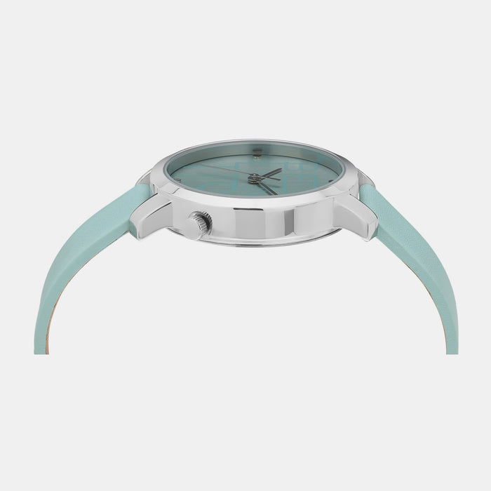 UCB Leather Blue watch