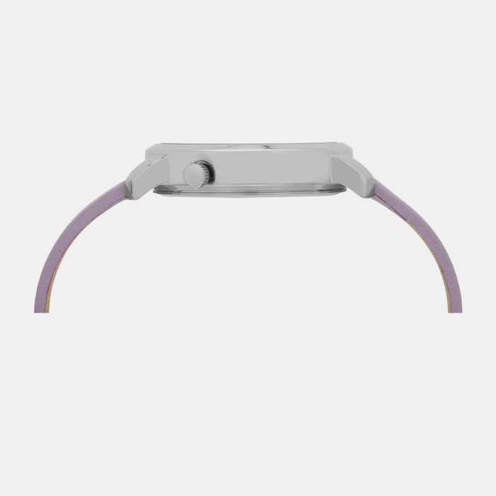 UCB Women Round Lavender watch