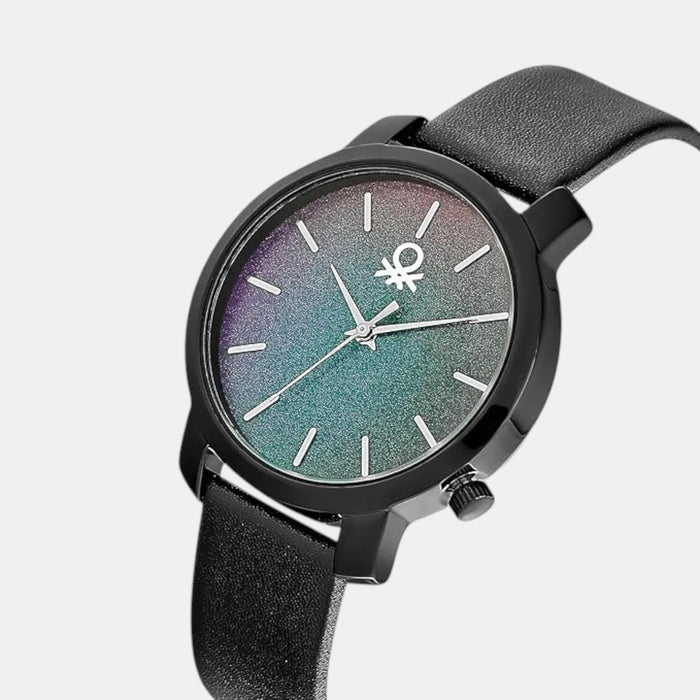 Iconic Women Quartz Multicolour Dial Analog Leather Watch UWUCL0708