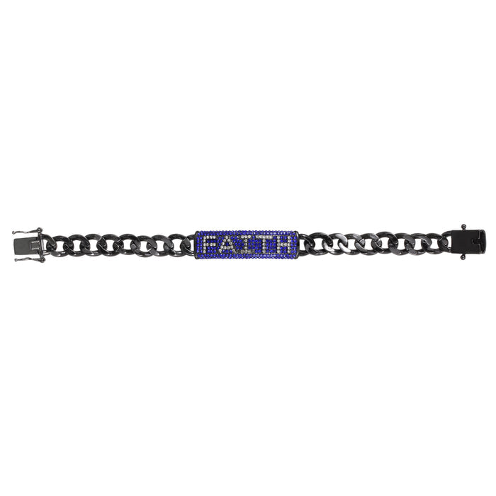 ID-BLACK RHODIUM/SAPPHIRE