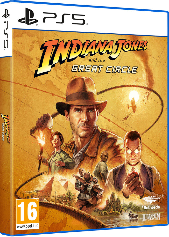 Indiana Jones und der Grosse Kreis Spiel für PlayStation 5 - Vorderseite