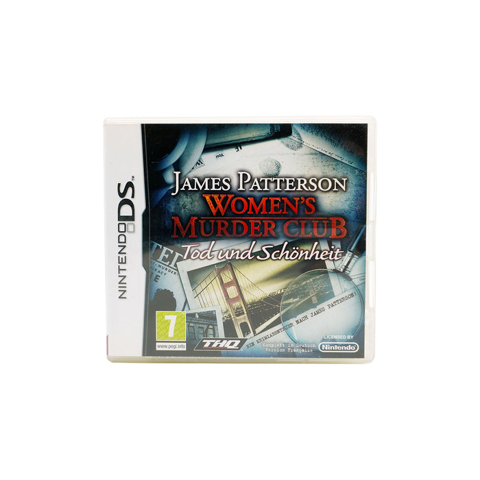 James Patterson Women's Murder Club: Tod und Schönheit für Nintendo DS in Originalverpackung - Vorderseite