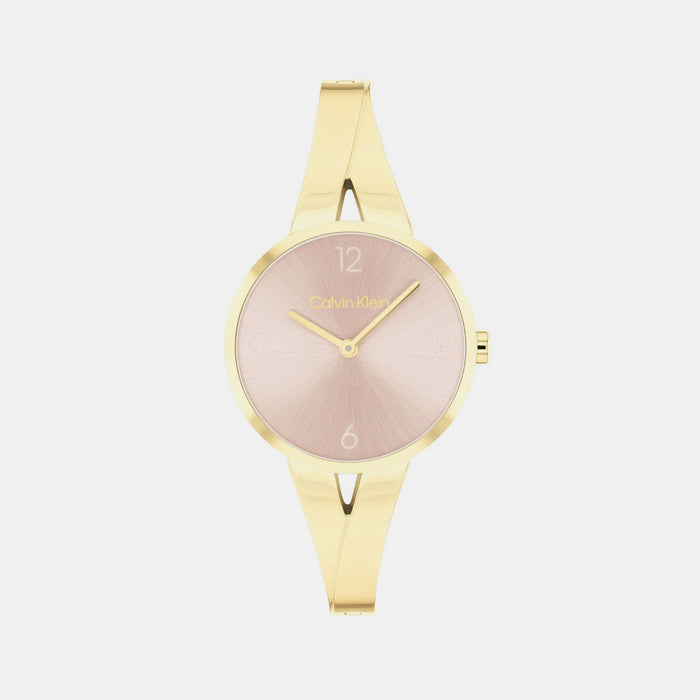 Calvin Klein Round Light Blush Analog watch
