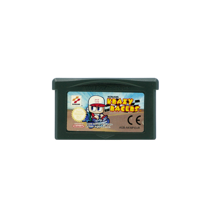 Konami Krazy racers Spielmodul für Game Boy Advance - Vorderseite