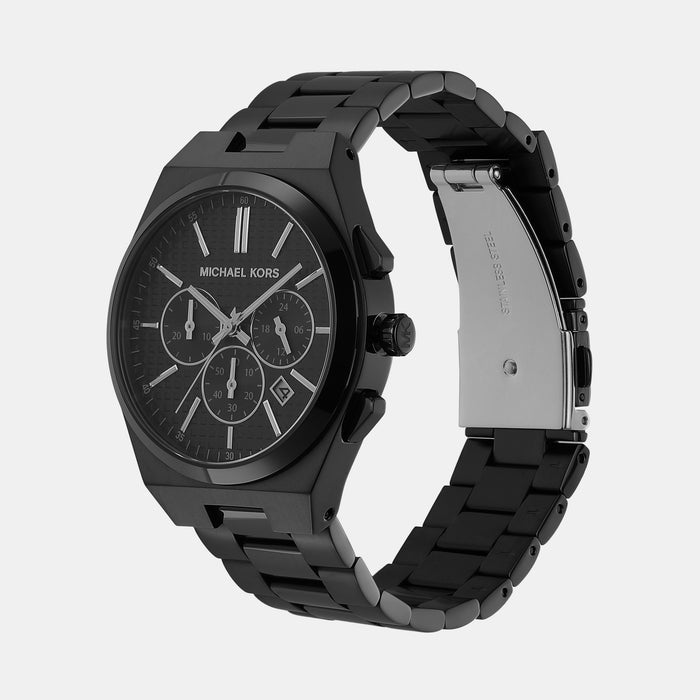 Michael Kors Men Round Black watch