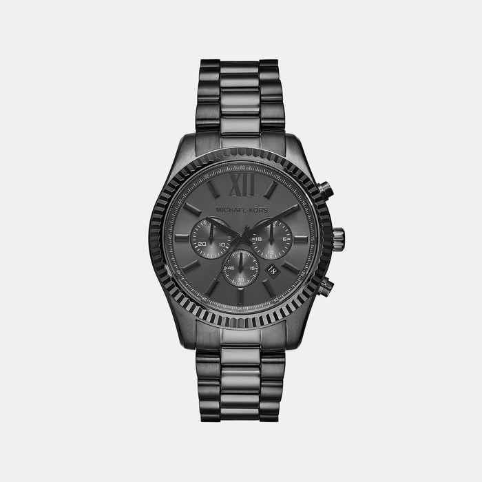 Michael Kors Round Black Chronograph watch