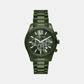Lexington Men Quartz Green Dial Chronograph Stainless Steel Watch MK9166