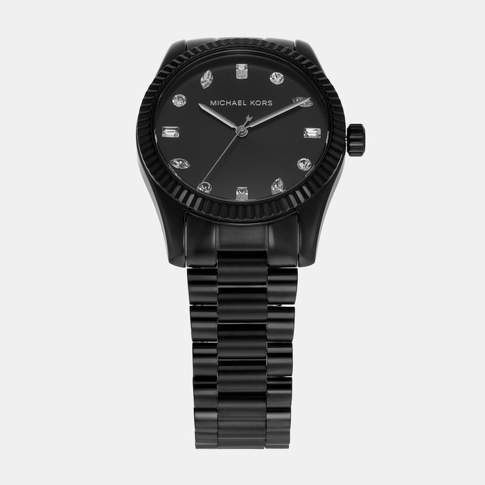 Michael Kors Women Round Black watch