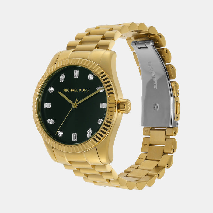 Michael Kors Women Round Black watch