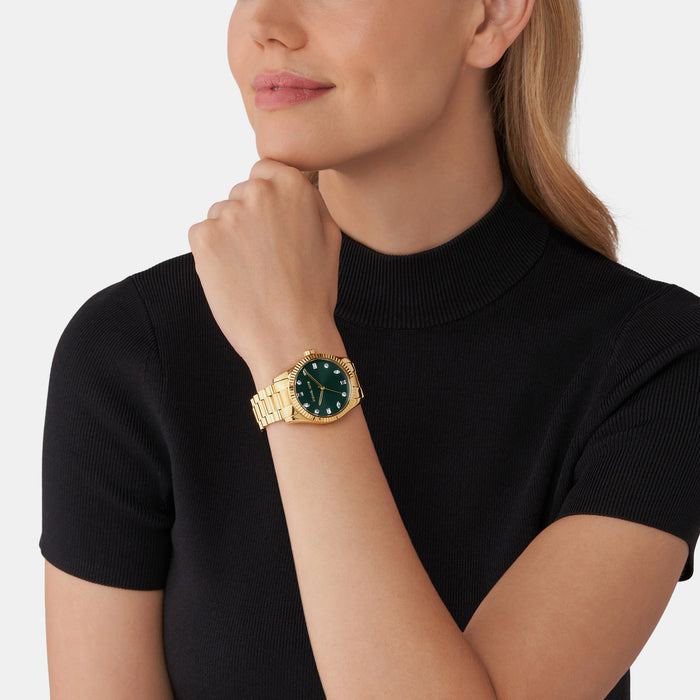 Michael Kors Round Quartz Analog Women watch