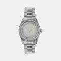 Lexington Women Quartz Mother Of Pearl Dial Analog Stainless Steel Watch MK7445