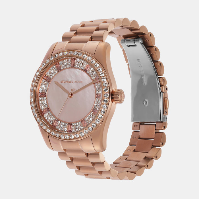 Michael Kors Women Round Pink watch