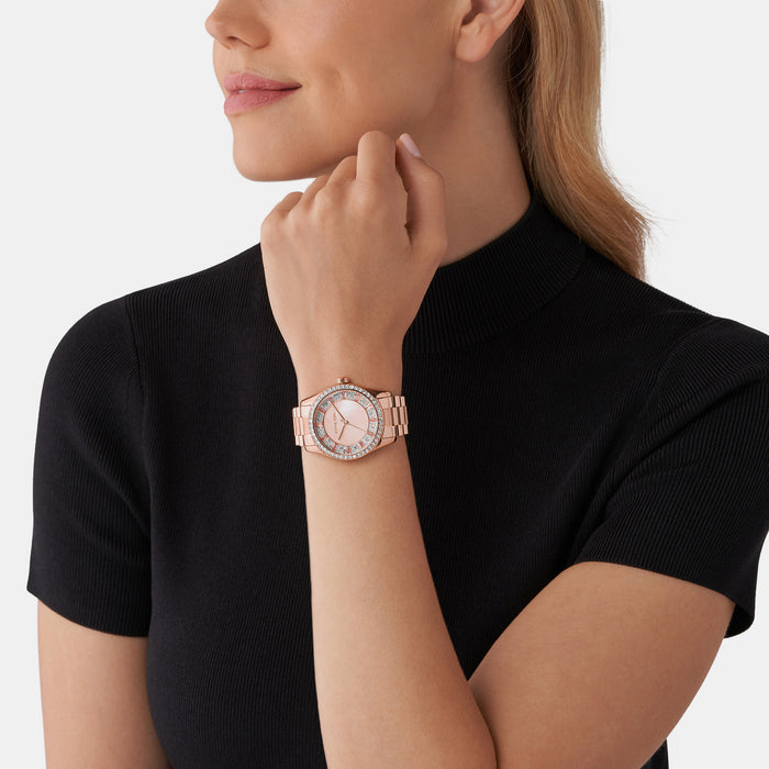 Michael Kors Round Quartz Analog Women watch