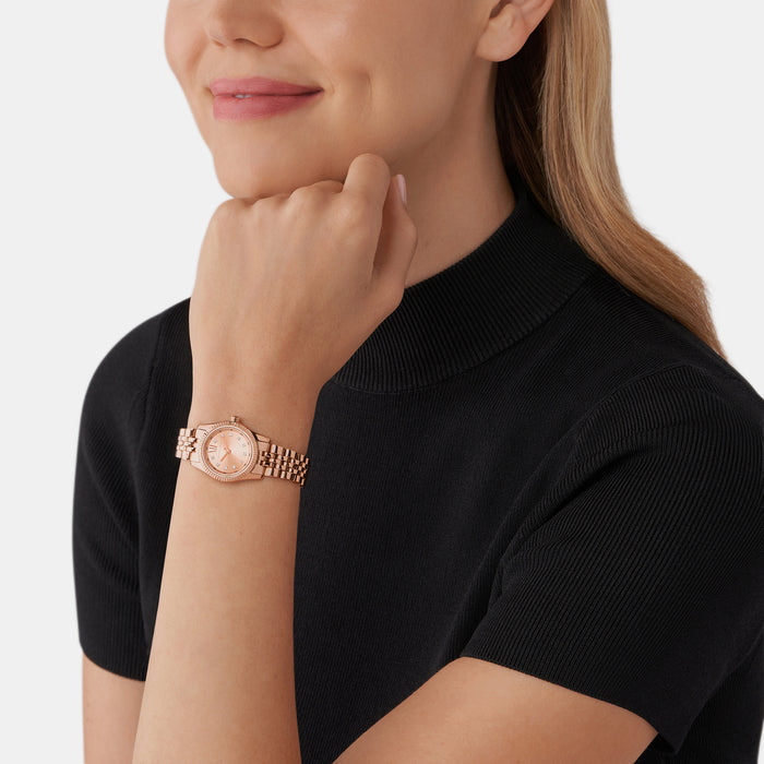 Michael Kors Round Quartz Analog Women watch