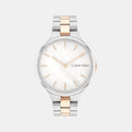 Linked Women Quartz Mother Of Pearl Dial Analog Stainless Steel Watch 25200428