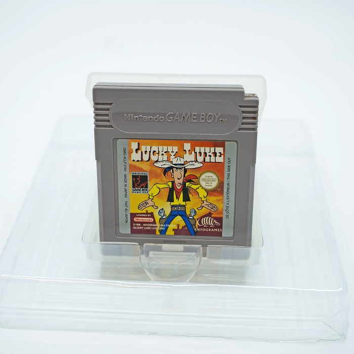 Lucky Luke Game Boy Cartridge - Vorderseite