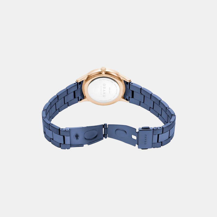 Obaku Stainless Steel Round watch