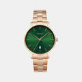 Lyng Stor Mint Men Quartz Green Dial Analog Stainless Steel Watch V247XDVESV