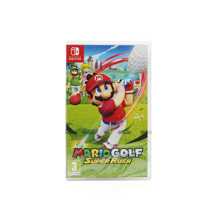 Mario Golf: Super Rush für Nintendo Switch sealed (ungeöffnet) in Originalverpackung - Vorderseite
