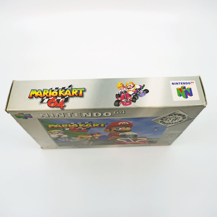 Mario Kart 64 Spiel für N64 als Player Choice Version in Originalverpackung - Produktfoto Oberseite