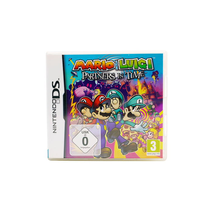 Mario & Luigi Partners in Time für Nintendo DS in Originalverpackung - Vorderseite