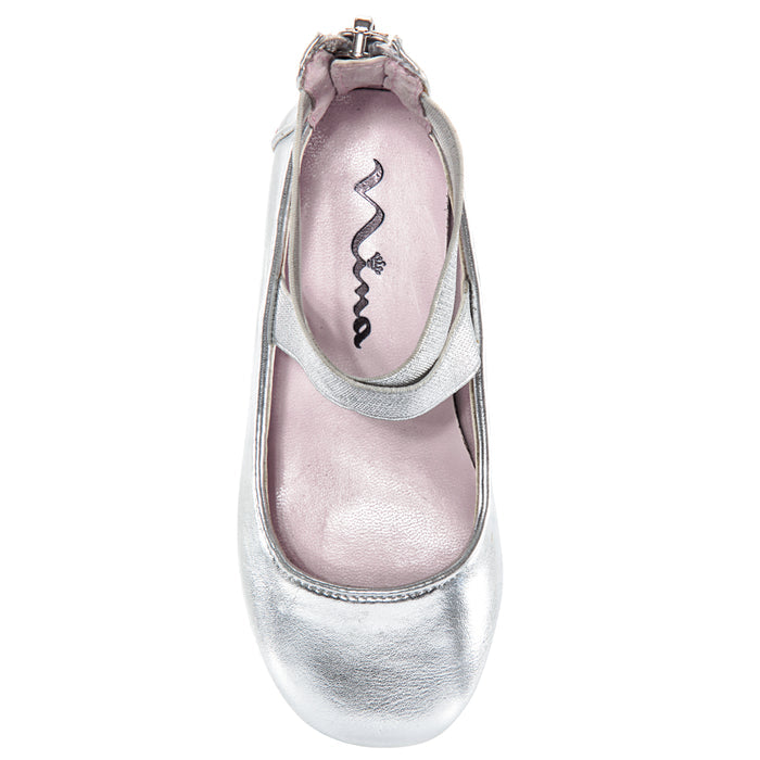 MARISSA-SILVER METALLIC