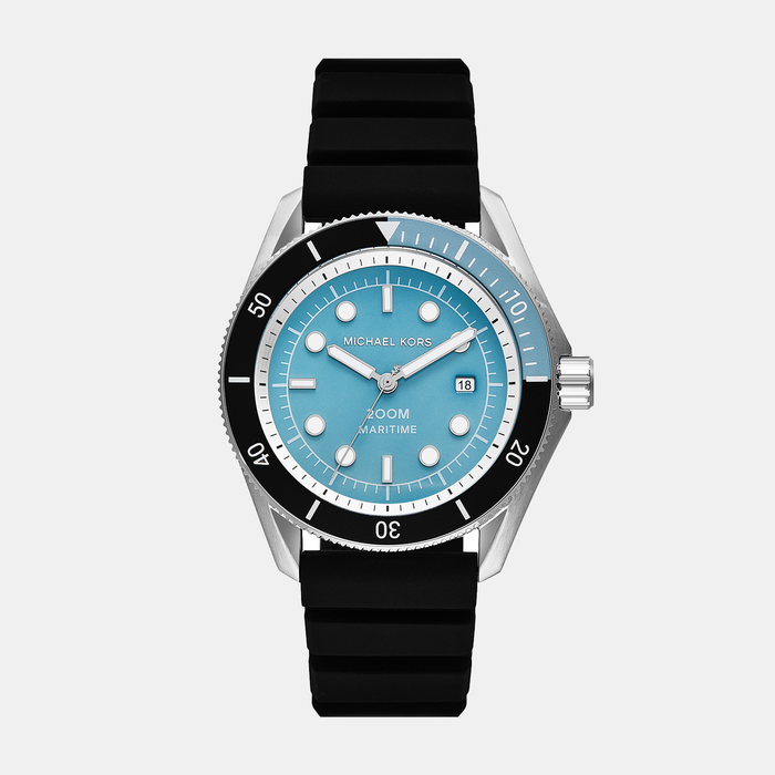 Michael Kors Round Blue Analog watch