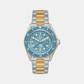 Maritime Men Quartz Blue Dial Analog Stainless Steel Watch MK9169