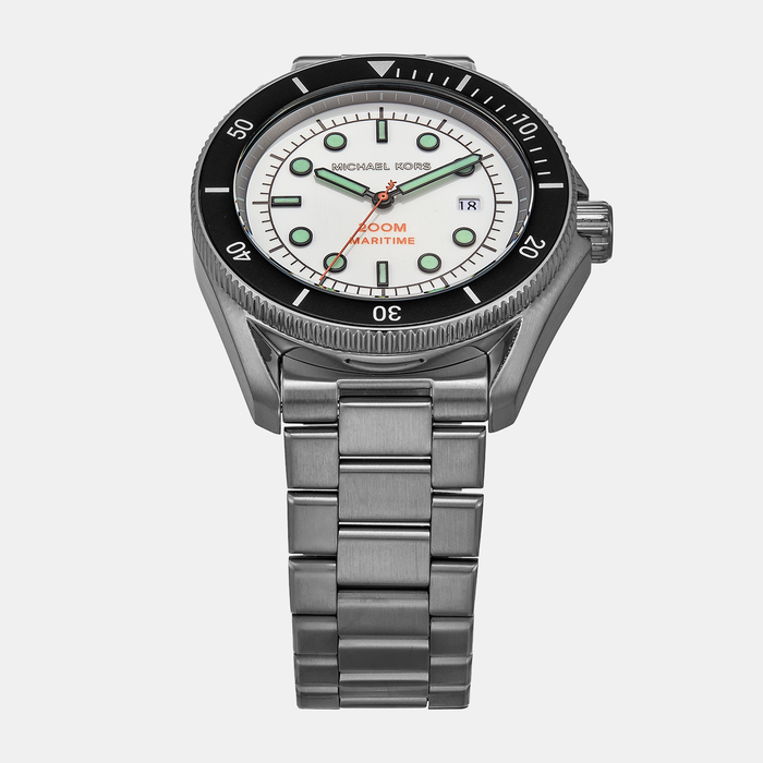Michael Kors Men Round White watch