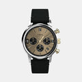 Marlin Men Quartz Champagne Dial Chronograph Leather Watch TW2W60300UJ