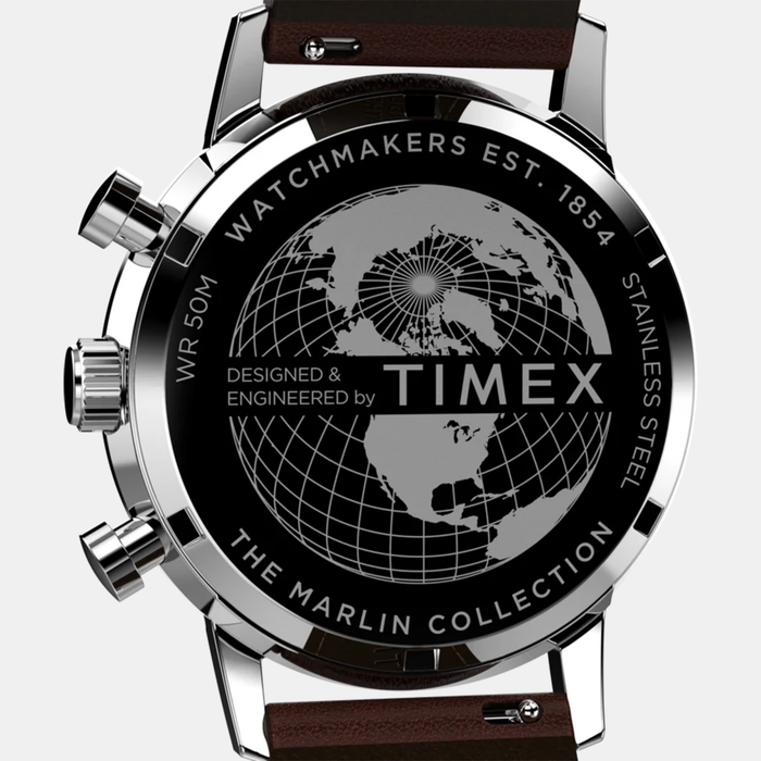 Timex Men Round Rose Gold watch