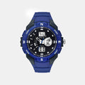 Men Quartz Black Dial Analog-Digital Resin Watch TWESK4602T